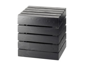 Midnight Square Crate Riser - 12" x 12" x 12"