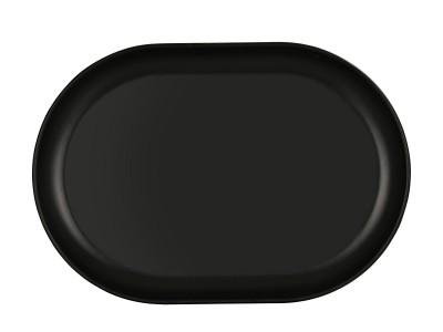 Oslo 11X7 Platter - Black